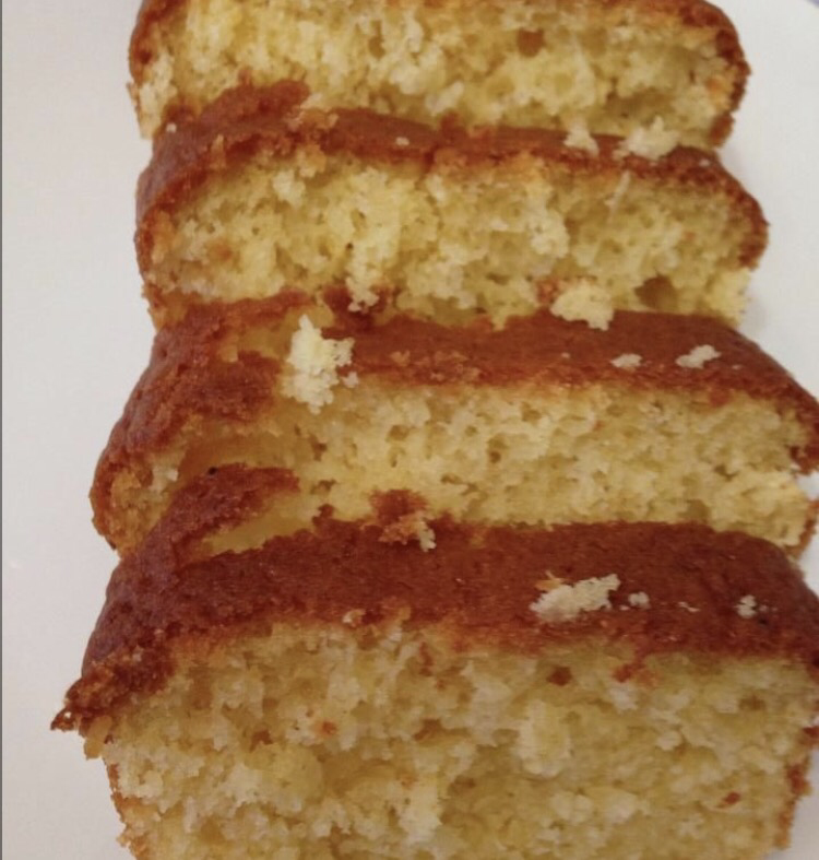 Quick Coconut and Orange cake