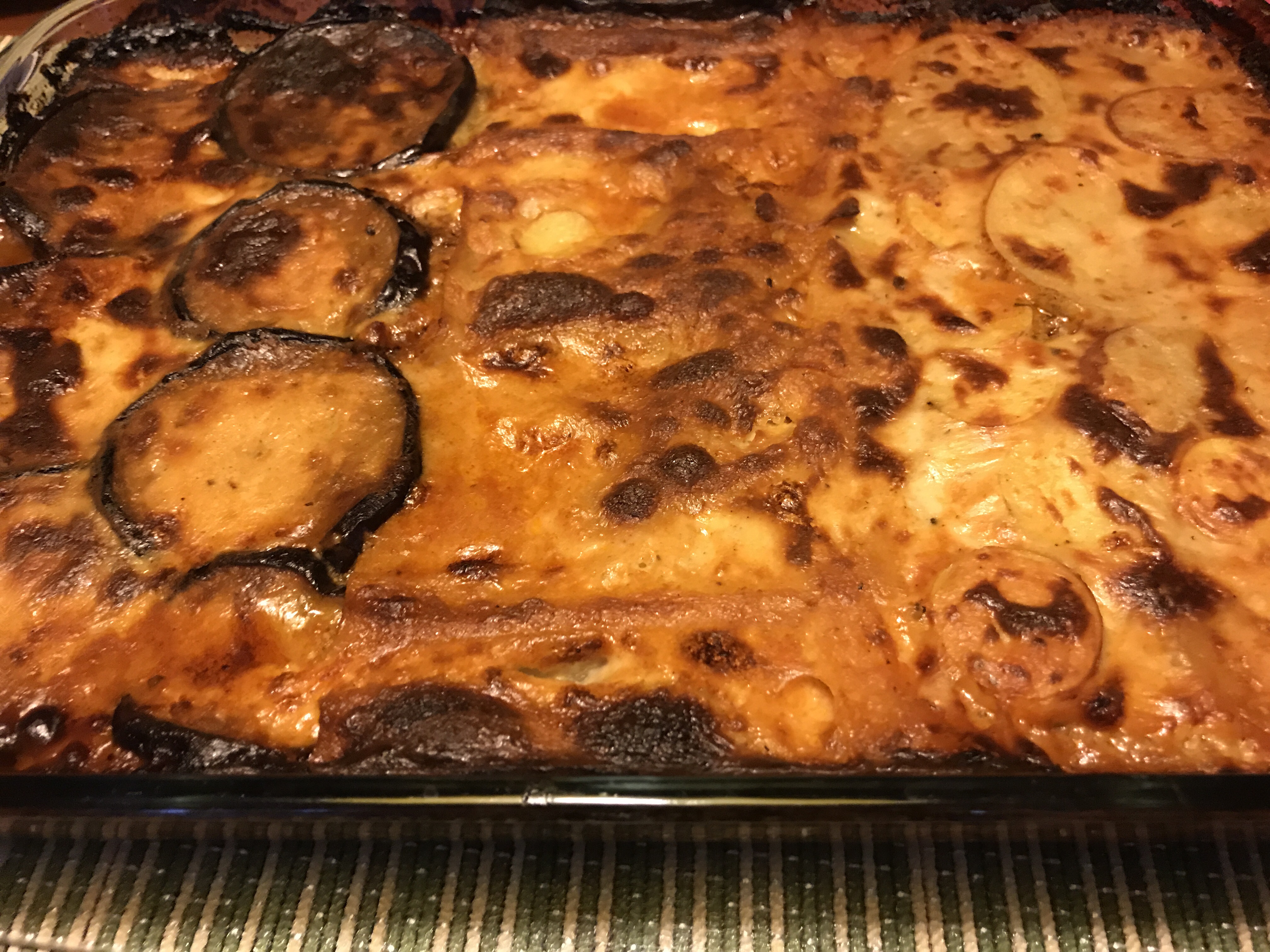 Layered Lasagna-Moussaka-Potato Pie Recipe