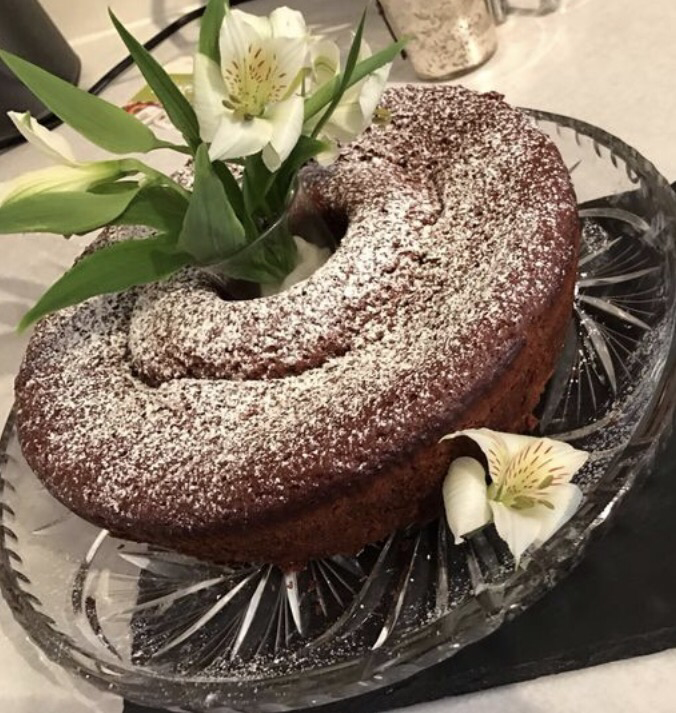 Spiced Honey Coffee Cake with no mixer (Rosh Hashana honey cake)