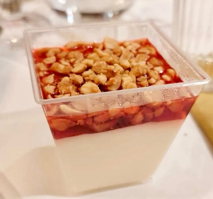 Malabi (Israeli Malabi Rose Water Milk Pudding)