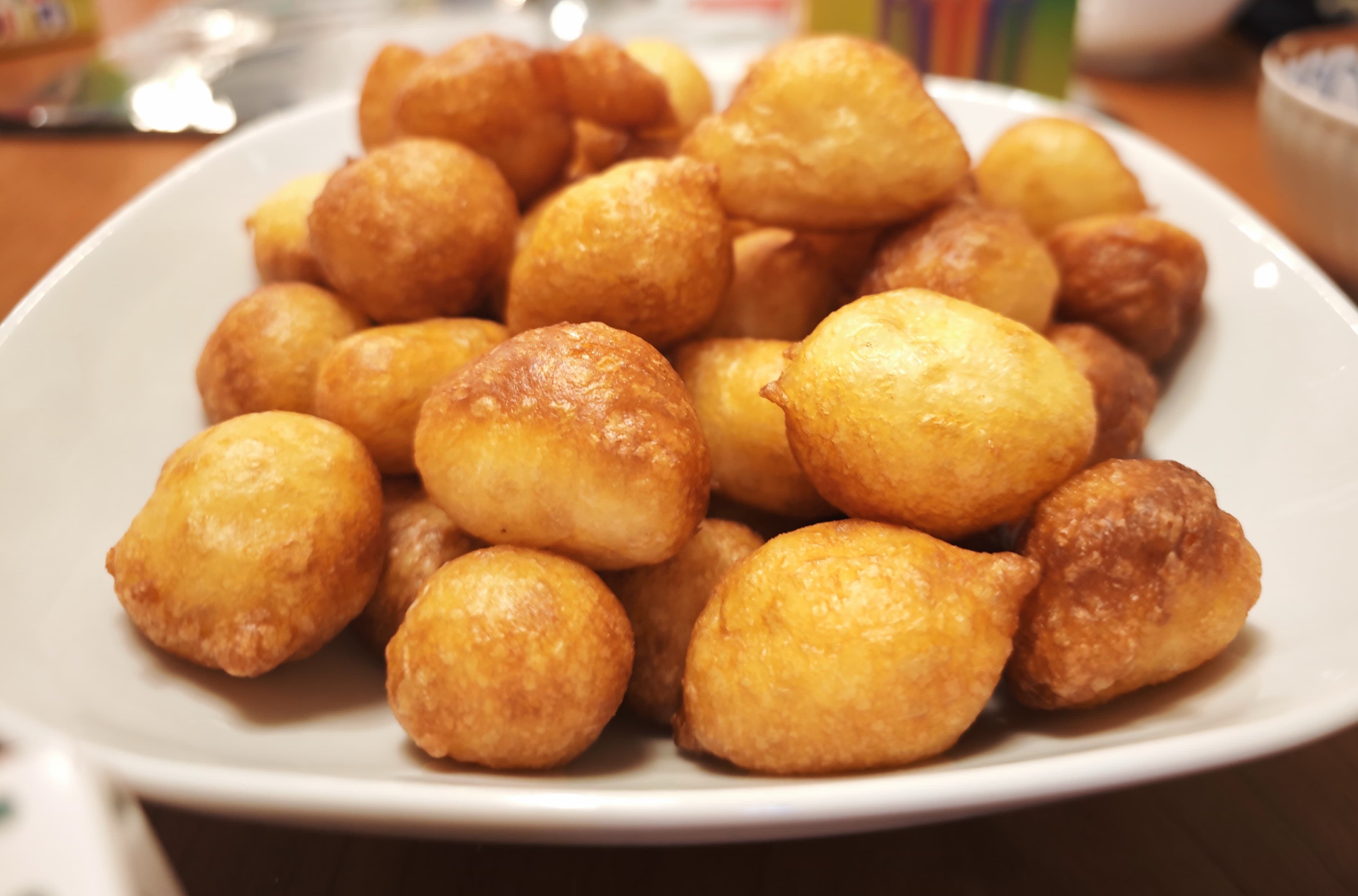 Quick Yogurt Cloud Doughnuts